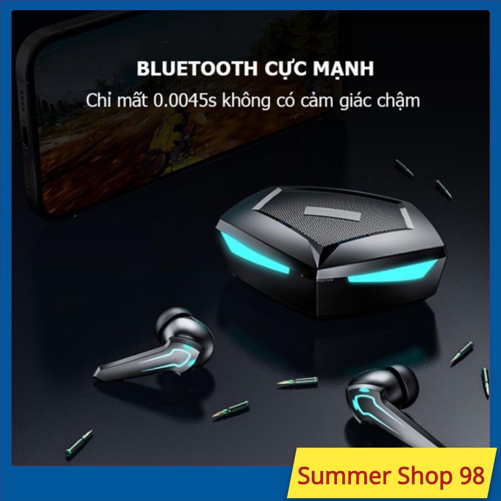 Tai nghe bluetooth gaming P30 TWS chơi game không độ trễ, đàm thoại tốt. Pin dung lượng cao. BH chín