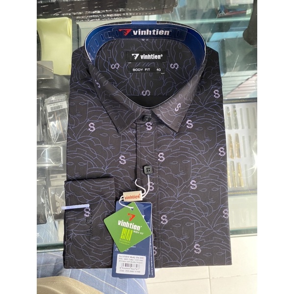 Sơ mi dài tay body fit vĩnh tiến 395 giảm còn 219k | BigBuy360 - bigbuy360.vn