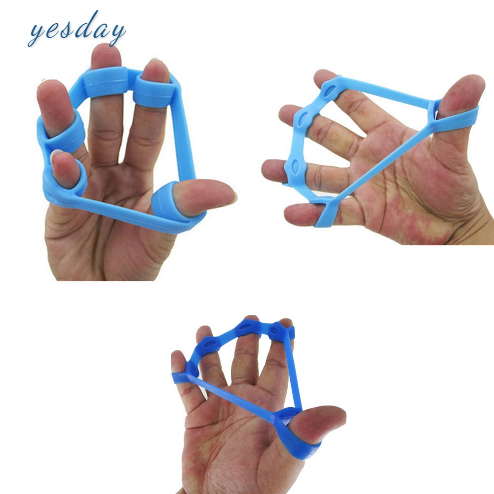 3 Pcs Finger Stretcher Strength Trainer Fingers Exercise Practice Equipments Climbing Grips Workout For Men Women