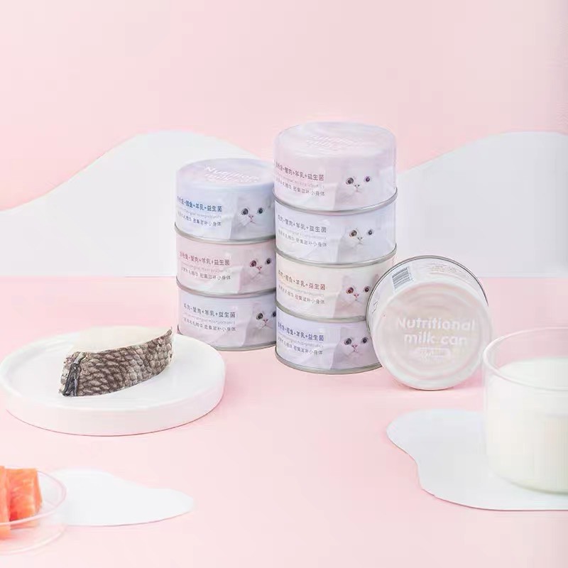 PATE VÁN SỮA FURRYTAIL 80G BỔ SUNG DINH DƯỠNG CHO MÈO