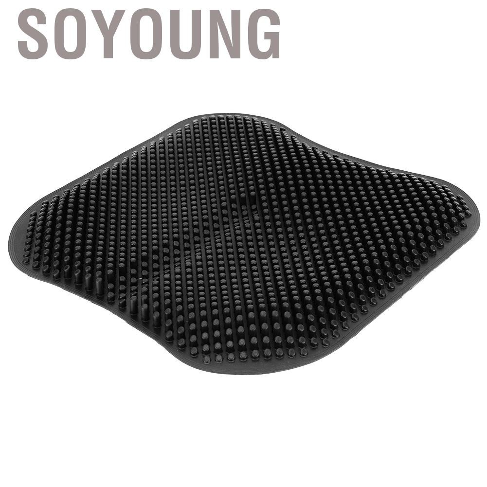 Đệm Lót Ghế Ngồi Mát Xa Bằng Silicon Mềm Thoáng Khí Chống Thấm Nước Trượt