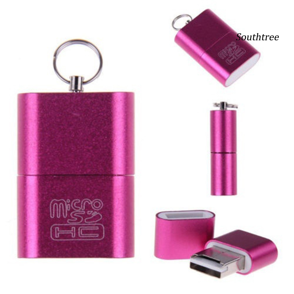 【Ready stock】Useful Mini USB 2.0 Micro SD TF T-Flash Memory Card Reader Adapter Up to 480Mbps