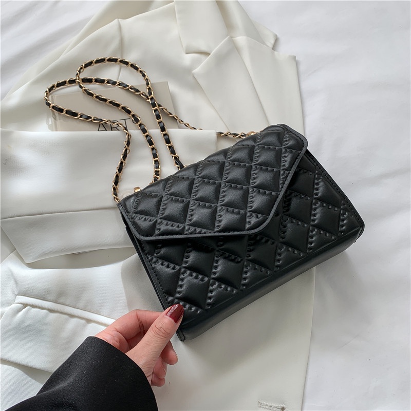 Túi Đeo Chéo Đính Ngọc Trai Thời Trang Nữ Đơn Giản 2022