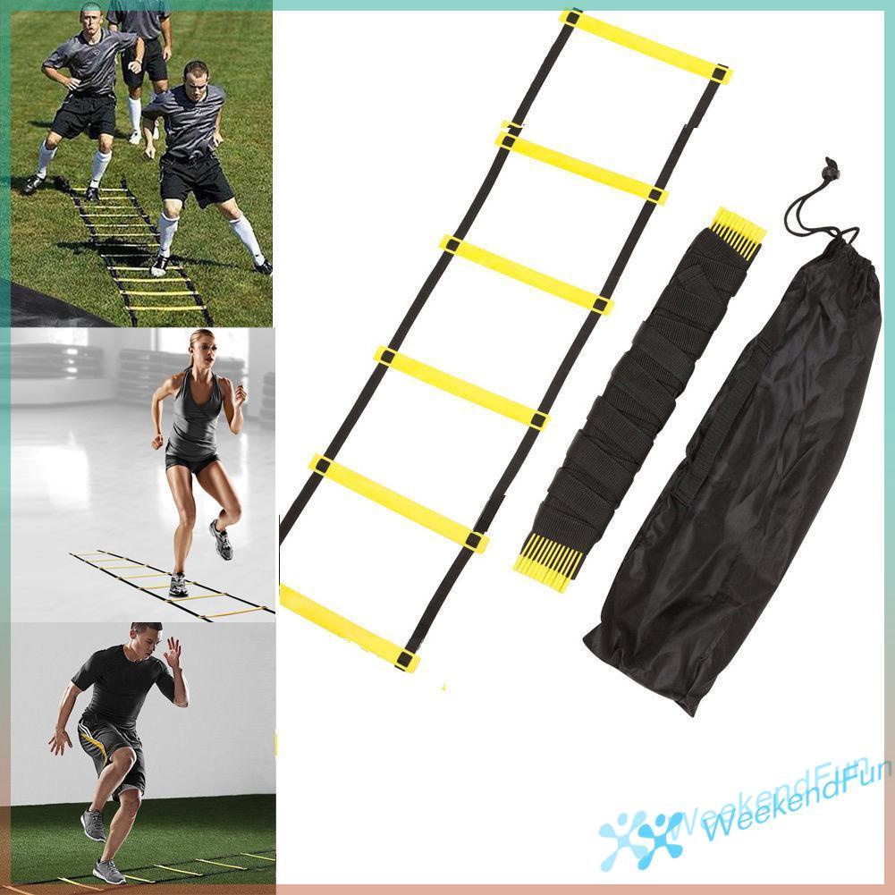 Thang dây nylon hỗ trợ luyện tập tốc độ cho môn bóng đá và thể hình