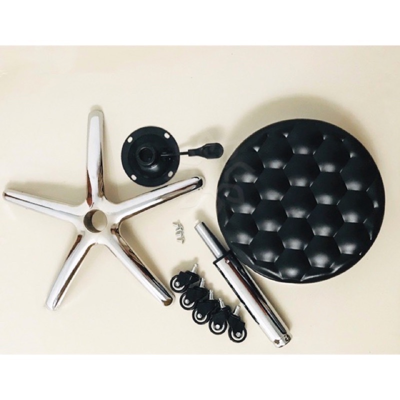 ghế xoay chân nhện dành cho spa nail nối mi tóc