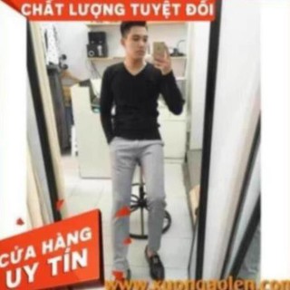 [HOT 2020]Áo len nam cổ tim sợi pha cotton - xuongaolen.com