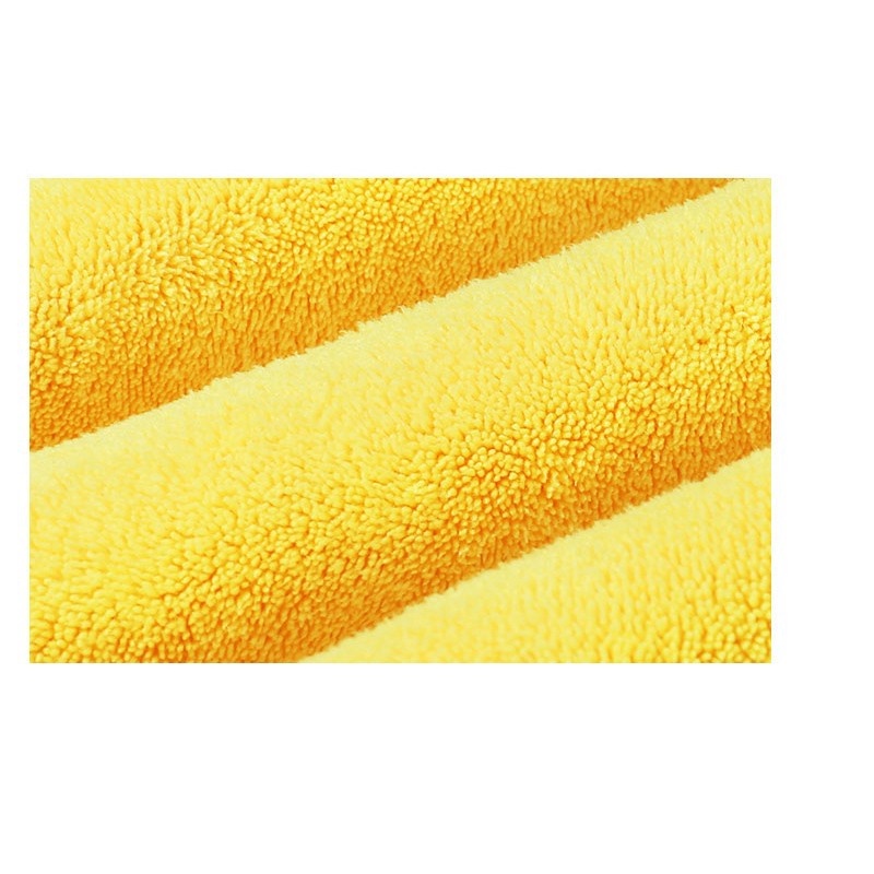 Khăn tắm cho chó cưng chất liệu siêu thấm khô nhanh thiết kế màu vàng