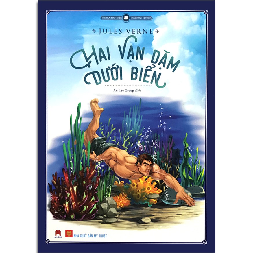 Sách - Văn học kinh điển thế giới - Hai vạn dặm dưới biển (truyện tranh màu) 88k