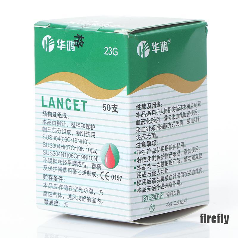 Set 50 Dụng Cụ Kiểm Tra Máu 23g Tiện Dụng