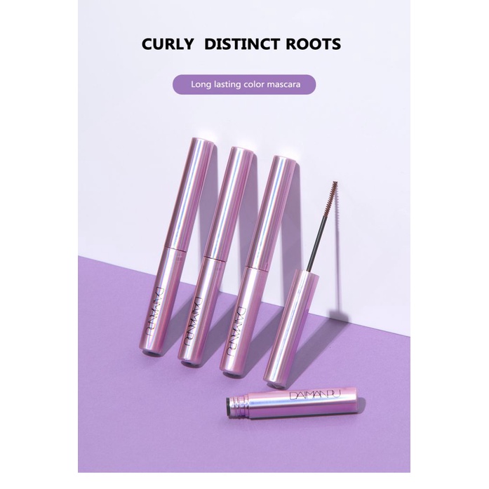 Mascara đầu cọ nhỏ kháng nước lâu trôi chuốt mi cong vút và dài hơn 4 màu tùy chọn thời trang
 | BigBuy360 - bigbuy360.vn