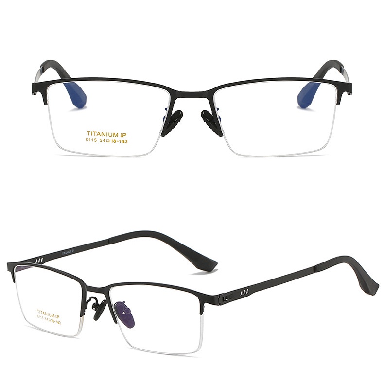 Gọng Kính Vuông Bằng Titan Siêu Nhẹ Thoải Mái Thay Thế Cho Nam Và Nữ PT089
