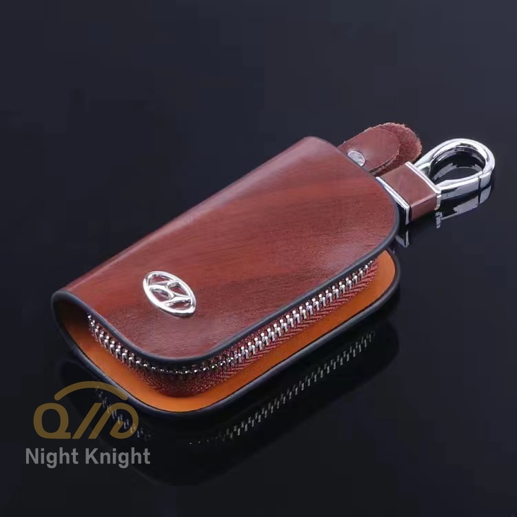 Ốp Bọc Chìa Khóa Thông Minh Bằng Da Cho Hyundai Ioniq Elantra Tucson Reina Santa fe Kona Accent IX35 i10 i20 i30 HB20 IX25 IX45