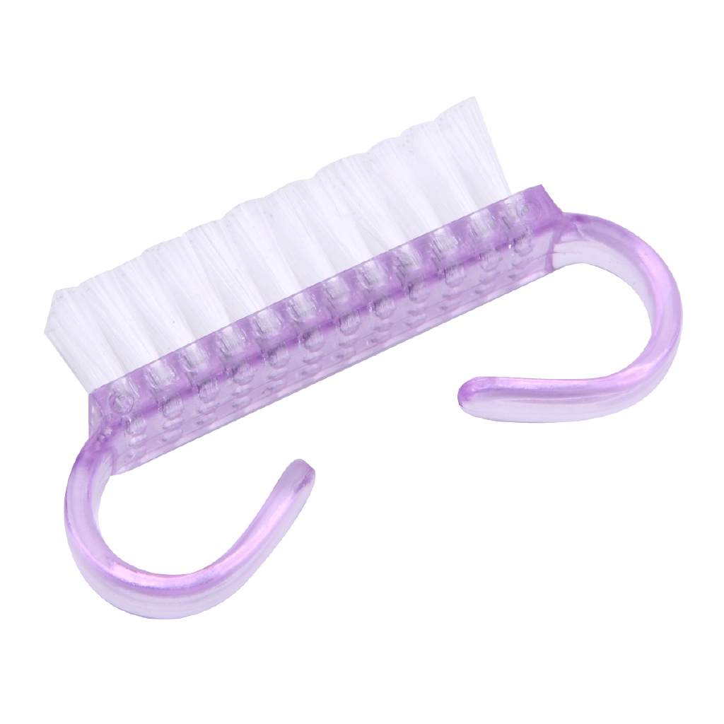 Bàn chải Monja mềm hình móng vuốt hỗ trợ làm sạch bụi bẩn cho móng tay