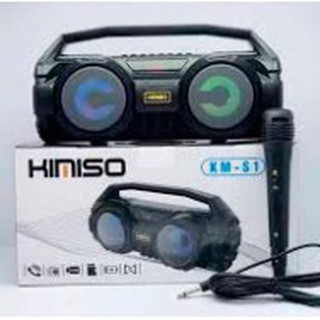 Loa karoke bluetooth Kimiso KM-S2 - (S1 - S3 -  Tặng 1 mic dây)