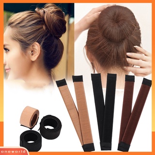 {Oneworld} Kẹp tóc nửa quả bóng sắt dài chống trượt tạo kiểu DIY