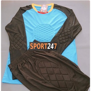 Áo THỦ MÔN có miếng đệm hỗ trợ, chống trầy xước khi bắt bóng