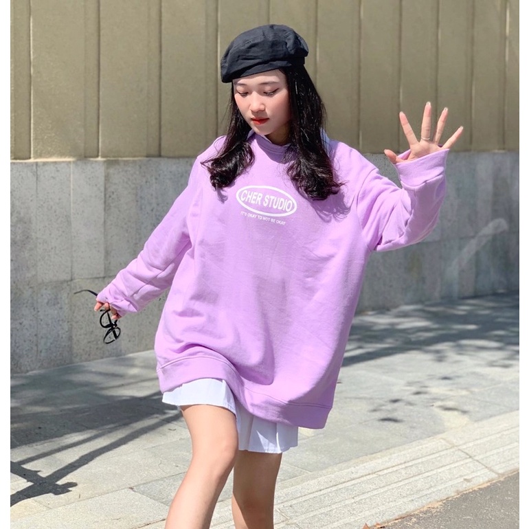 Áo nỉ đơn giản