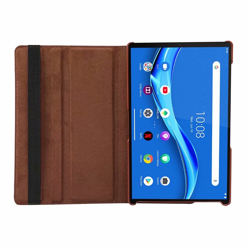 Ốp Máy Tính Bảng Cứng Có Giá Đỡ Xoay 360 Độ Cho Lenovo Tab M10 Tb-X605F X605N X505F X505L Fhd Plus Tb-X606X X606F Hd 2nd Gen Tb-X306X X306F