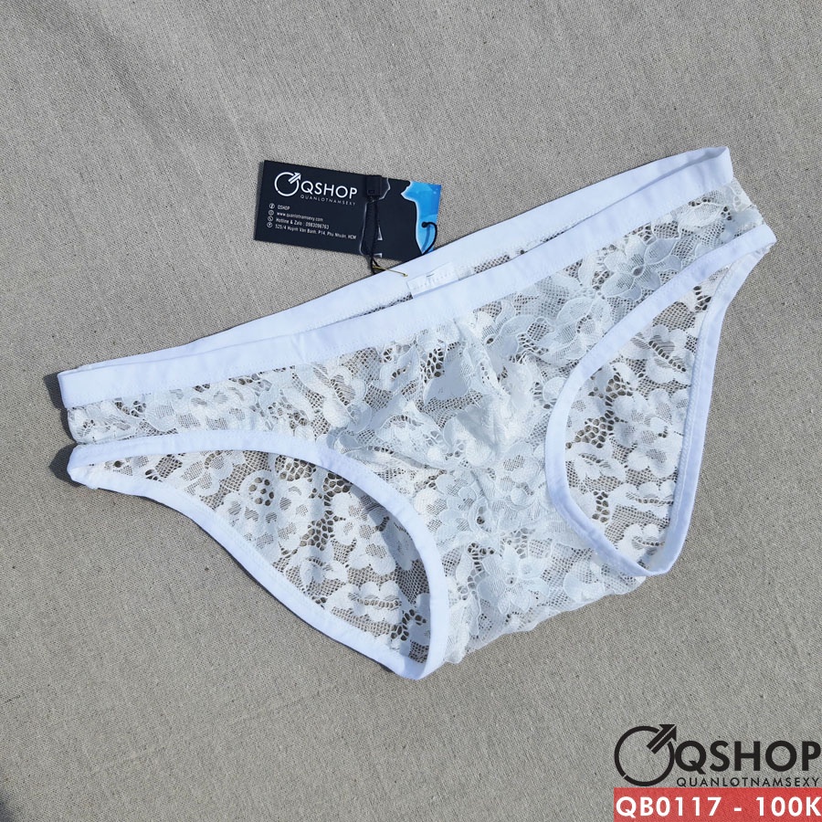 Quần lót tam giác ren lưới sexy QSHOP QB0117