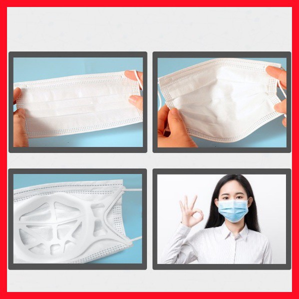 Miếng lót khẩu trang silicone dễ thở, chống trôi son