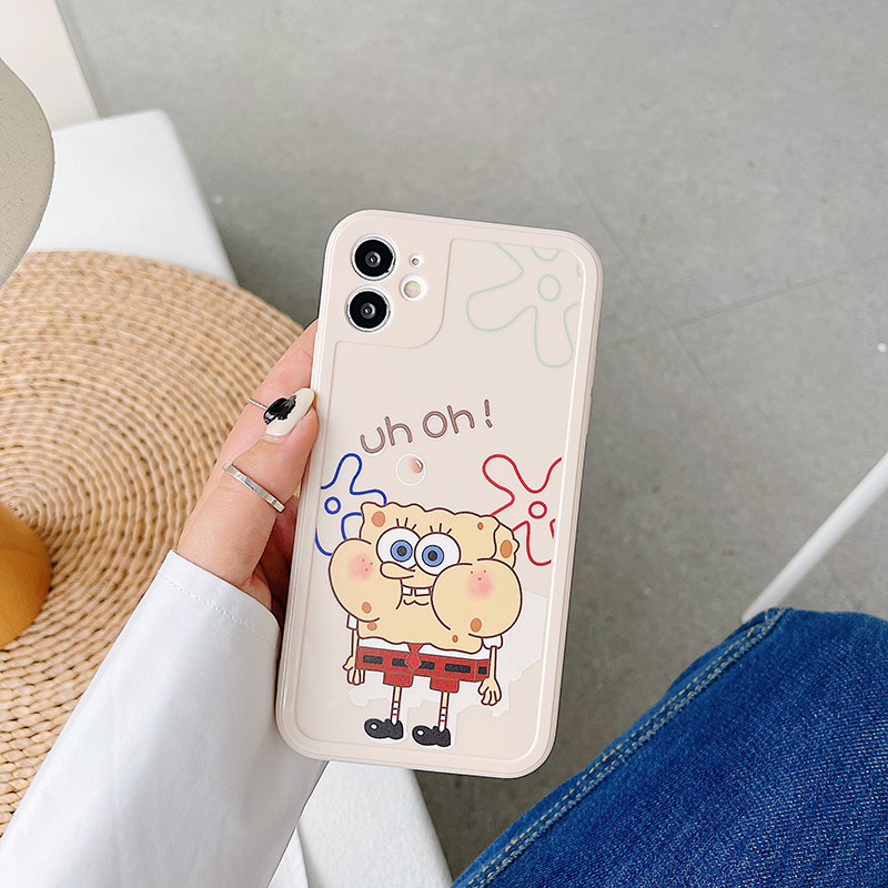 Ốp điện thoại silicon tpu in hoạt hình dễ thương cho iPhone 11 Pro Max X Xr Xs Max 7 8 Plus Se 2020 12 pro max 12 mini | BigBuy360 - bigbuy360.vn