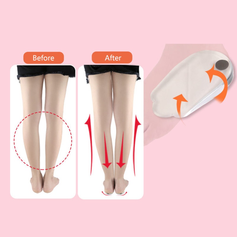 1 Cặp Đệm Gel Lót Giày Mát Xa Chân Hình Chữ O X Có Từ Tính