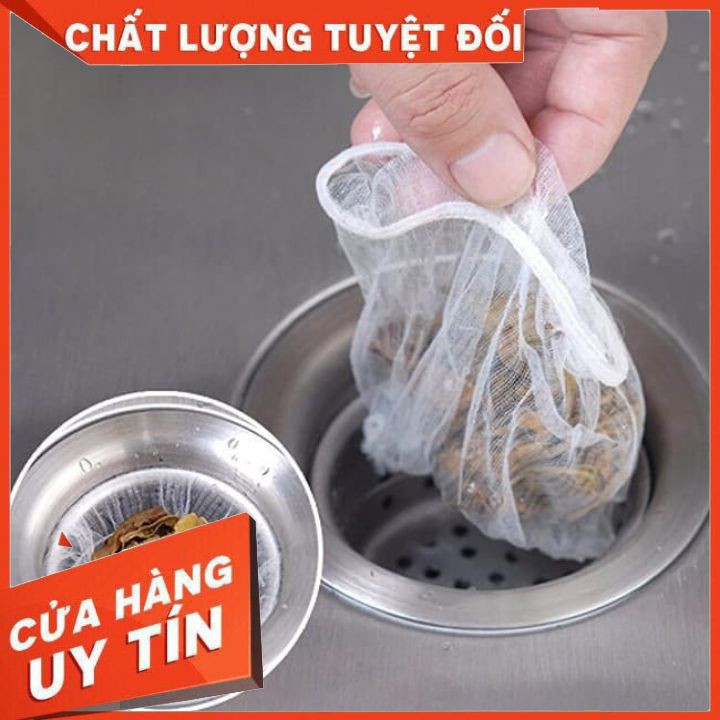 Túi Lọc Rác Bồn Rửa Bát (Túi 100 Chiếc) - Rẻ vô địch - Có Chun