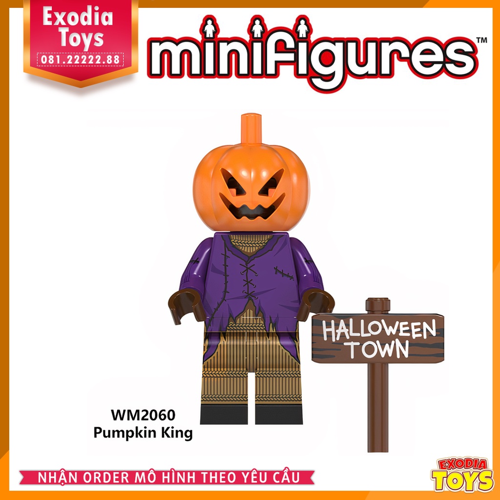 Xếp hình Minifigure Nhân vật trong các phim kinh dị - Đồ Chơi Lắp Ghép Sáng Tạo - WM6102