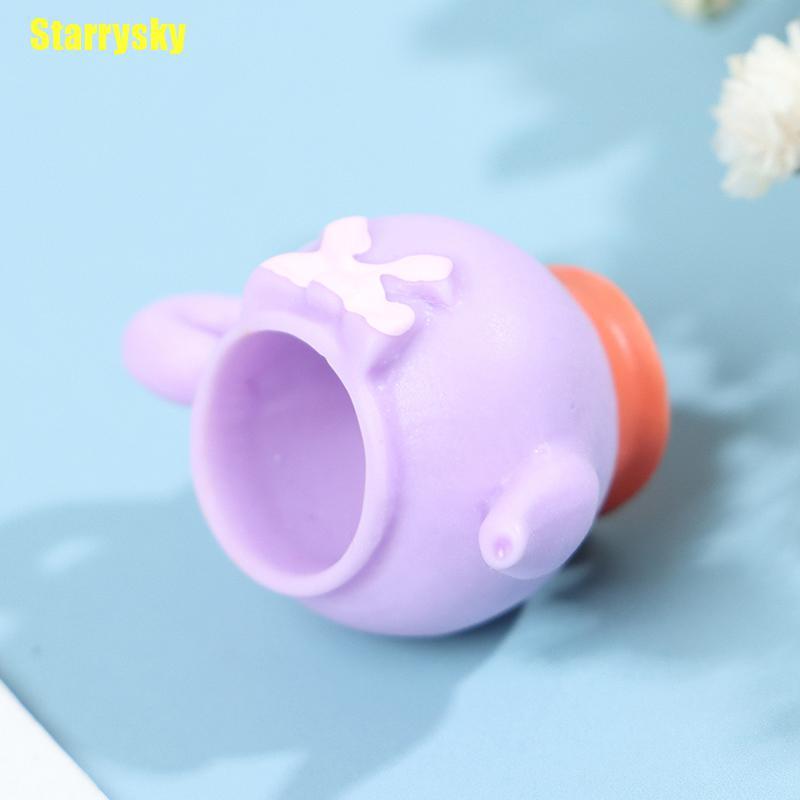 Set 5 Ấm Trà Mini 1: 12 Nhiều Màu Sắc Trang Trí Nhà Búp Bê