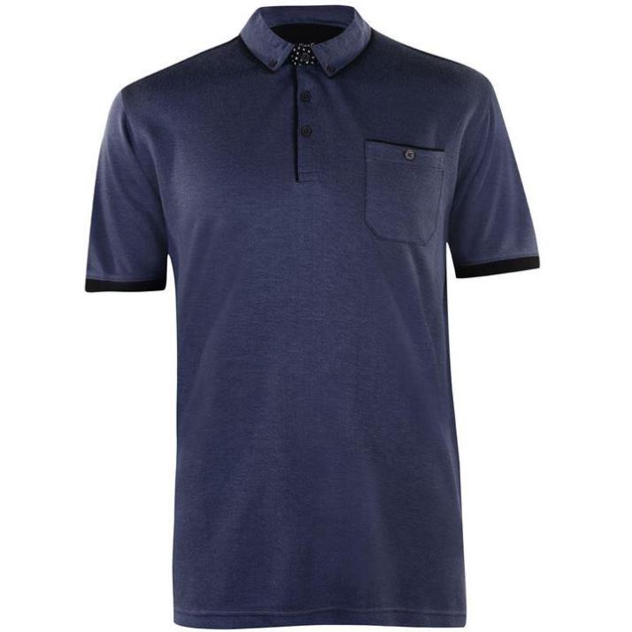 Pierre Cardin Tipped Polo Shirt Mens hàng UK !