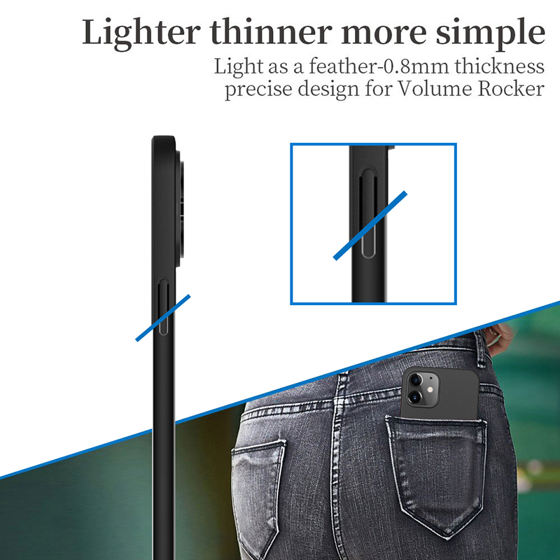 Ốp điện thoại thiết kế siêu mỏng cho Iphone 12 / 12 Pro / 12 Pro Max / 12 Mini | BigBuy360 - bigbuy360.vn