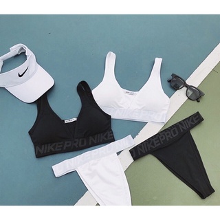 Set bikini 2 mảnh in chữ thời trang