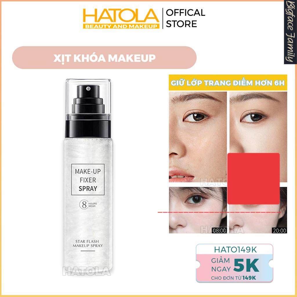 [ hot sale ] Xịt Khóa Nền - Xịt Khóa Makeup Giữ Lớp Trang Điểm Lâu Trôi Bắt Sáng Hatola