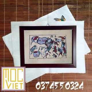 Tranh Đông Hồ Cóc múa lân