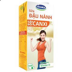 SỮA ĐẬU NÀNH VINAMILK GẤP ĐÔI CANXI CÓ ĐƯỜNG - HỘP GIẤY 1L