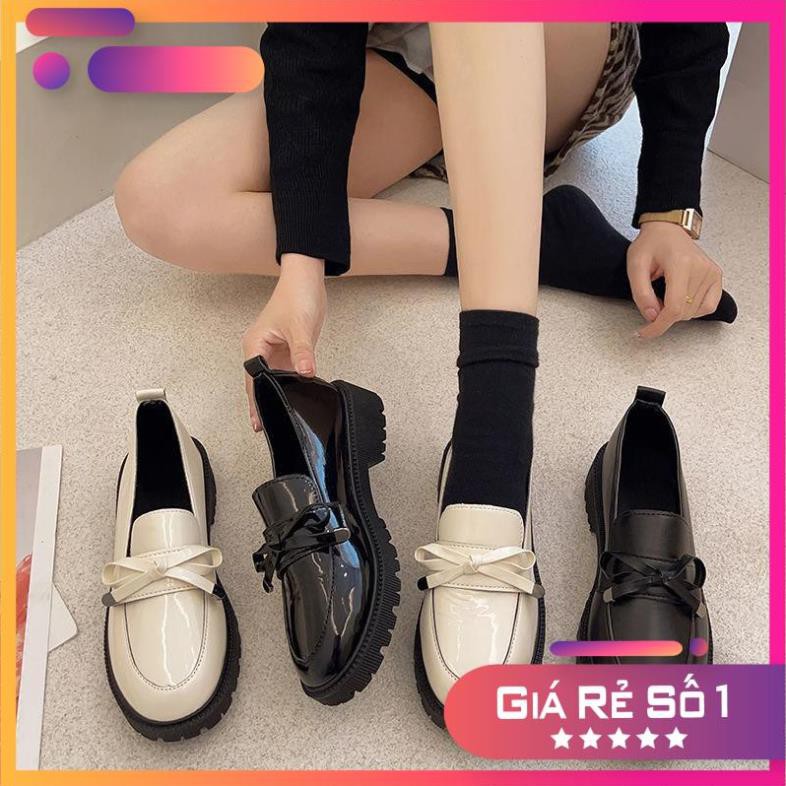 sale (S99) Giầy đốc nữ đế 4 phân (mã 216- loại nơ nhỏ) | BigBuy360 - bigbuy360.vn