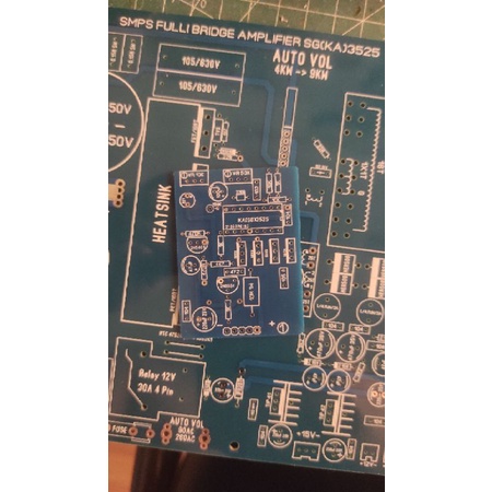 NGUỒN XUNG AUTO VOL PCB CÔNG SUẤT LỚN CHO AMPLI HOẶC ĐẨY