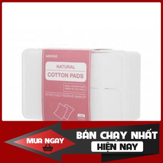 [Hàng Loại 1] [XẢ KHO_FREESHIP]  Hộp bông tẩy trang Miniso 1000 miếng Nhật Bản
