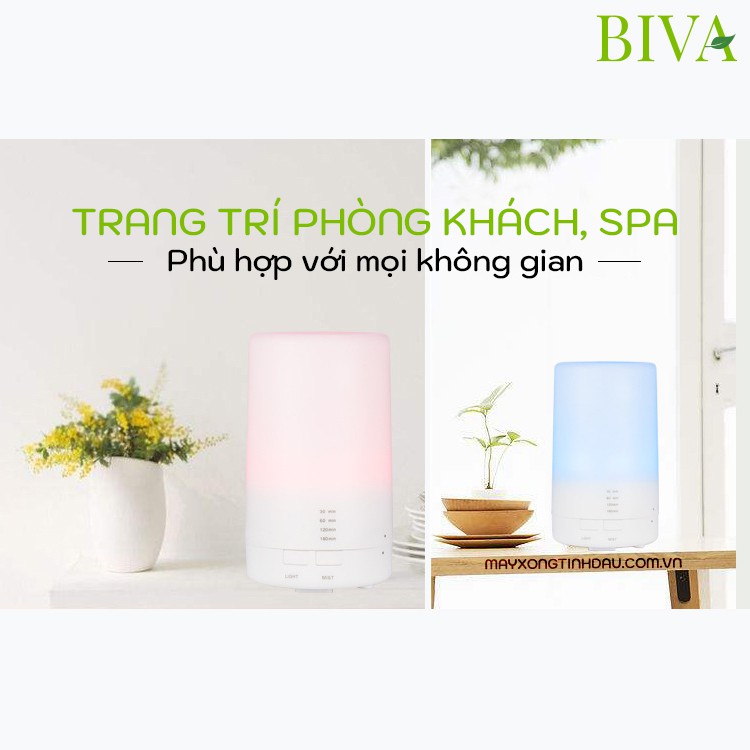 Máy xông tinh dầu hình trụ cao