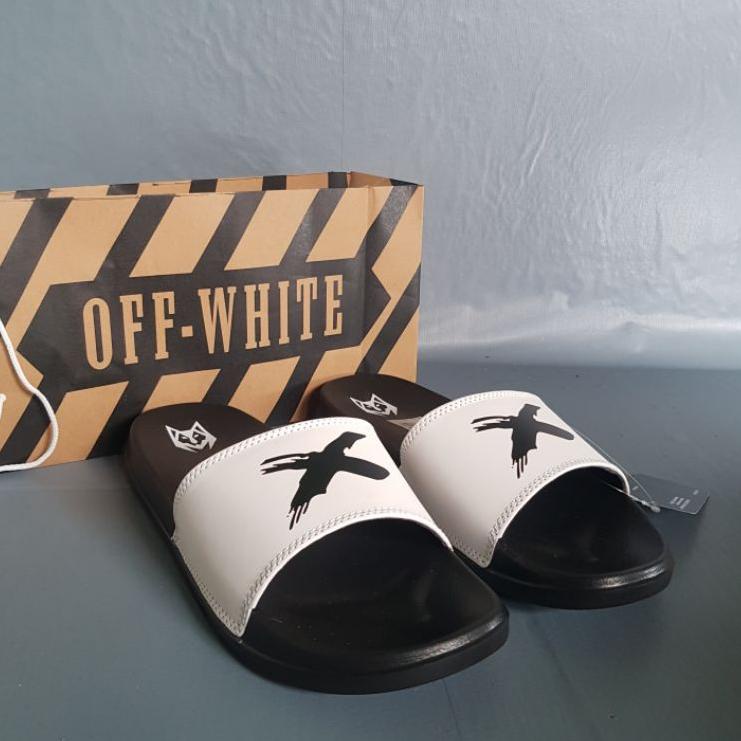 OFF-WHITE Dép Xỏ Ngón Thời Trang Nam Nữ