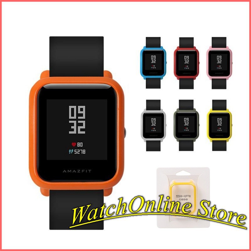 Ốp viền nhám bảo vệ đồng hồ Amazfit bip (Sikai)