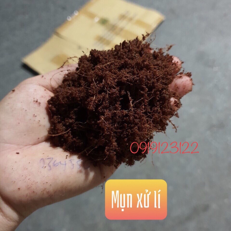 1 kg mụn xơ dừa đã qua xử lý trồng rau mầm độ ẩm 60-80%