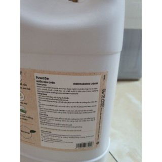 Nước rửa chén Fuwa3e can 3,8L