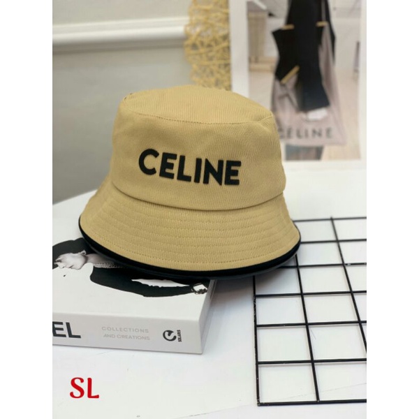 Mũ bucket vải Quảng Châu chữ cao su