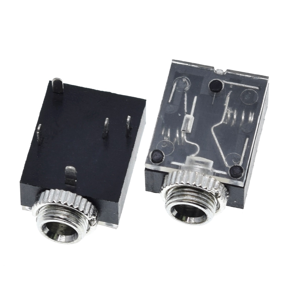 Set 10 Ổ Cắm Âm Thanh 5 Pin 3.5mm Pj-324M + 3.5mm Chuyên Dụng | BigBuy360 - bigbuy360.vn