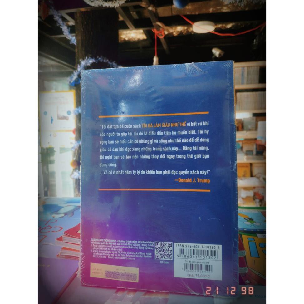 Sách - Tôi Đã Làm Giàu Như Thế - NXB Trẻ