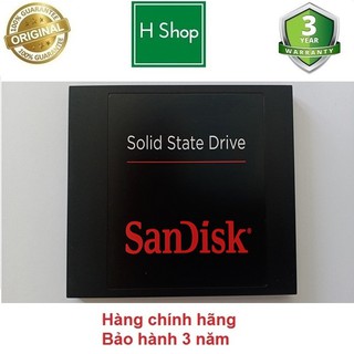 Ổ cứng SSD Sandisk 128Gb, hàng tháo máy chính hãng, bảo hành 3 năm