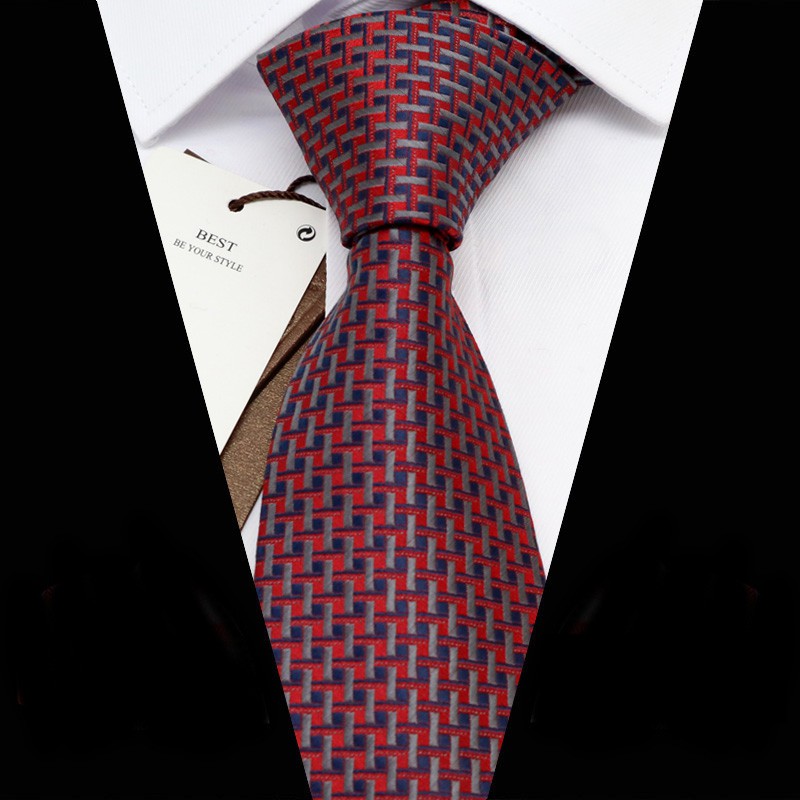 Cà Vạt Nam 8Cm Họa Tiết Paisley Phong Cách Doanh Nhân Mới