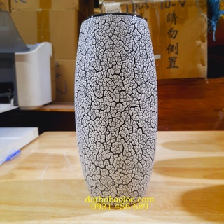 Bình Bông Sứ Bát Tràng men rạng cao cấp Cao 22cm và 24cm