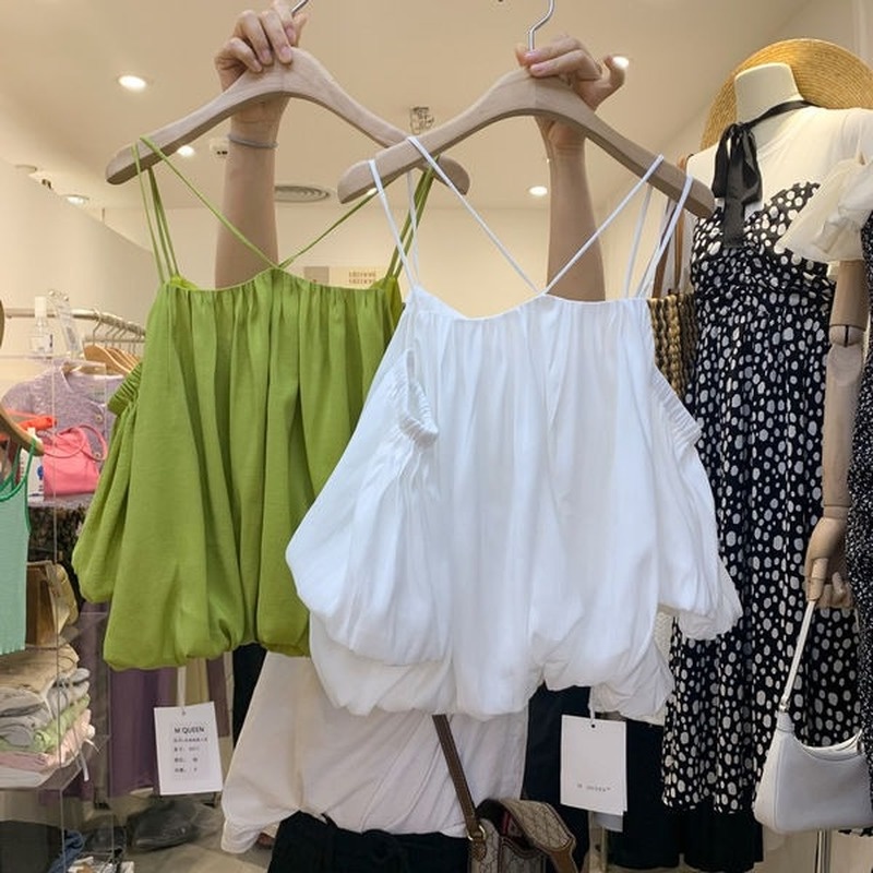 Áo Thun Chiffon Tay Ngắn Hở Vai Thời Trang Mùa Xuân Dành Cho Nữ